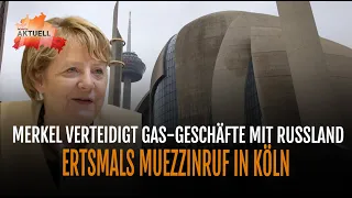 Merkel verteidigt Gas-Geschäfte mit Russland!