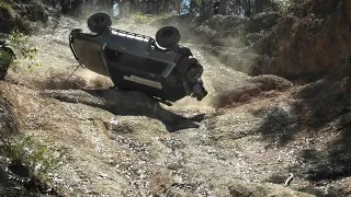 Serious 4x4 Roll Over & Recovery (Inc Slow Mo Replay) @ Widow Maker Coffs Harbour