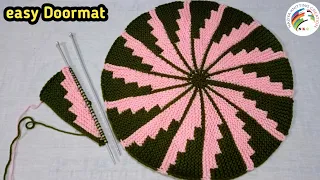 झटपट बनाएं खूबसूरत 😍 थालपोश | Knitting Round Shape Thalposh