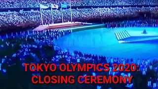 TOKYO OLYMPICS 2020: CLOSING CEREMONY