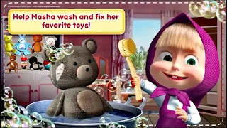 Masha and the Bear: House Cleaning Games for Girls|Fungames 4u