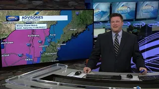 Video: Cloudy Friday before snow, rain moves through New Hampshire Saturday