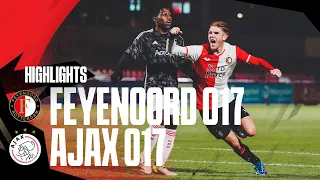 Highlights kampioenswedstrijd Feyenoord O17 - Ajax O17 | FA 2023-2024