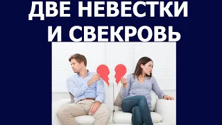 Истории из жизни Две невестки и свекровь