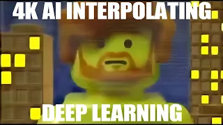 60fps Stop-motion Using Deep Learning AI Interpolation