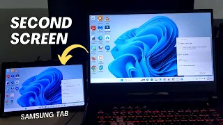 Use Samsung Galaxy Tablet as a Second Monitor for PC