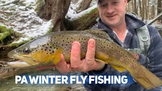 NEW FOR 2022!  PA WINTER FLY FISHING WITH TIPS