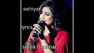 sathiya _lyrics_sreya Ghoshal//Hind song ❤️❤️