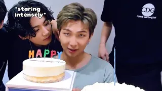 jungkook being namjoon’s baby