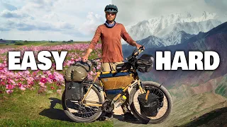 Countries to go Cycling | Easy vs Hard