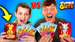 XXL Stumble Guys BOOSTER PACK OPENING vs 10 Jährigen Cousin! 😱