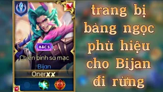 TOP.1 Bijan - trang bị bảng ngọc và phù hiệu cho Bijan đi rừng