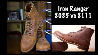 Red Wing Iron Ranger 8085 vs 8111 Comparison