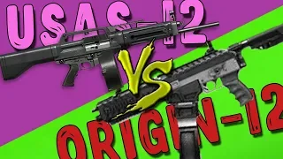 USAS-12 ПРОТИВ ORIGIN-12!!!!