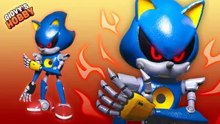 Making Metal Sonic Sculpture