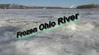 Ohio River Frozen Over