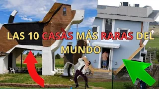 ¡Las 10 Casas MÁS RARAS del Mundo Te Dejarán Boquiabierto!