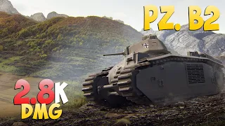 Pz. B2 - 5 Kills 2.8K DMG - Nothing special! - World Of Tanks