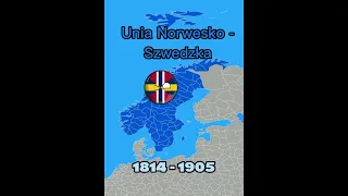 Szybka historia Szwecji na mapie