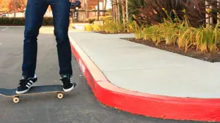 HOW TO RIDE OFF A CURB THE EASIEST WAY TUTORIAL