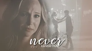 never loved you.