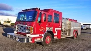 Fire Truck 2003 American Lafrance Metropolitan