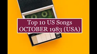 Top 10 US Songs OCT 83-Rogers&Parton, Police, Air Supply, Bonnie Tyler, Fixx, Spandau Ballet, Prince