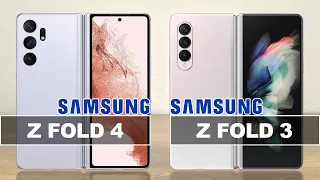 Samsung Galaxy Z Fold 4 (2022) VS Samsung Galaxy Z Fold 3 (2021)