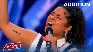 Brooke Simpson: 'Voice' Star BLOWS THE ROOF OFF America's Got Talent Respresenting Indigenous People