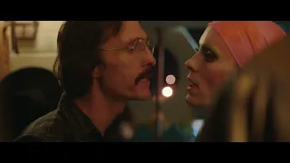 Jared Leto,Matthew McConaughey in Dallas Buyers Club - green dress