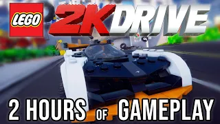 2 HOURS of LEGO 2K Drive Gameplay