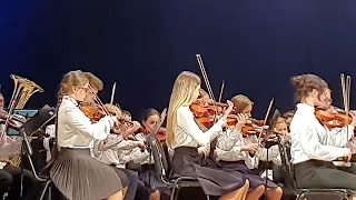 Детский симфонический оркестр. Отчётный концерт. Вятская филармония. 28.04.2022