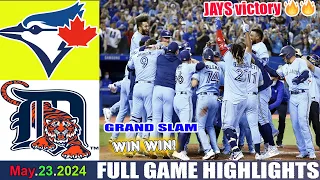 Toronto Blue Jays vs. Detroit Tigers (MAY, 23,2024) FULL GAME Highlights | MLB Season 2024