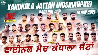 Final Match | Shakarpur VS Center Velly USA Bhagwanpur |Kandhala Jattan (Hoshiarpur)Kabaddi Cup 2021