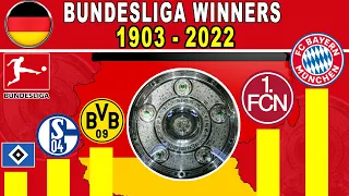 GERMAN LEAGUE • ALL WINNERS 1903-2022 | BAYERN 2022 CHAMPION
