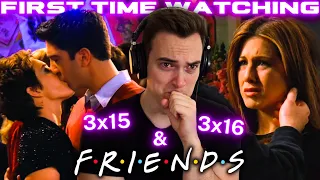 *WHAT HAVE YOU DONE!?* Friends S3 Ep: 15 & 16 | First Time Watching | (reaction/commentary/review)