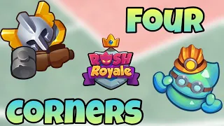 Rush Royale - TOURNAMENT GAMEPLAY! - Four Corners