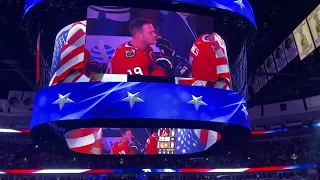 National Anthem at United Center - Jan 6, 2023 Coyotes at Blackhawks