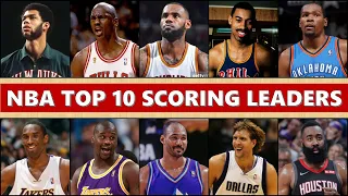 Top 10 NBA Scoring Leaders Every Year (1960 ~ 2021)