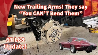 Fixing The 1967 L88 Corvette with INSANELY STRONG Trailing Arms. Stock Appearing 427 Vette Updates!