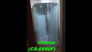 Установка душевой кабины   loranto CS 6690F 