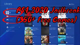 My Current PS4 2020 Jailbreak (350+ Free Games) | Includes 7.02 Games | Playstation 4 2020 Jailbreak