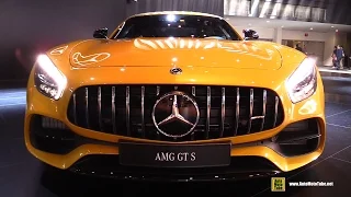 2018 Mercedes AMG GT S - Exterior and Interior Walkaround - Debut at 2017 Detroit Auto Show