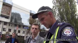Оборотни Полка ГАИ терроризируют водителей | Киев 10.09.13
