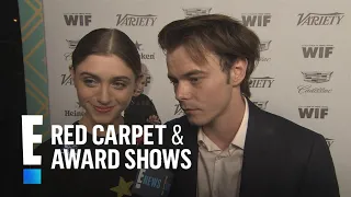 "Stranger Things" Cast Natalia & Charlie Have An Emmys Date Night | E! Red Carpet & Award Shows