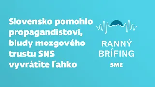 Slovensko pomohlo propagandistovi, bludy mozgového trustu SNS vyvrátite ľahko (5.5.2024)