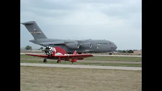 C-17 takeoff EAA Airventure 2013