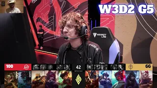 100 vs GG | Week 3 Day 2 S13 LCS Summer 2023 | 100 Thieves vs Golden Guardians W3D2 Full (React)