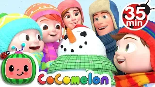 Winter Song (Fun in the Snow) + More Nursery Rhymes & Kids Songs - CoComelon