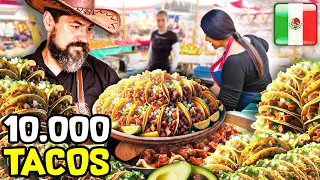 Aquí venden 10.000 TACOS al Día 😮🇲🇽